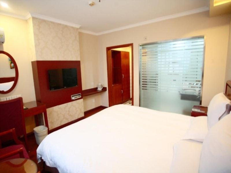 Greentree Inn Jiangsu Huaian Chuzhou Avenue Business Hotel Huai'an  Dış mekan fotoğraf