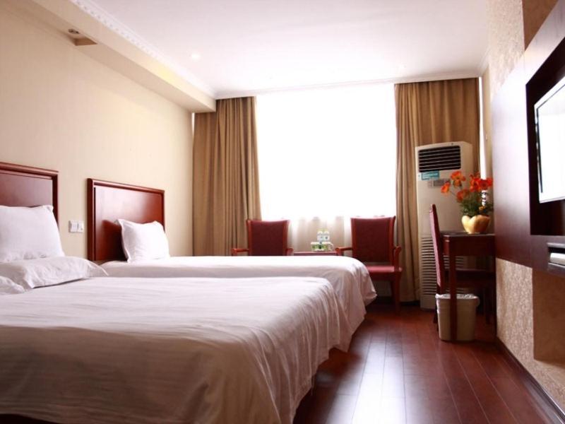 Greentree Inn Jiangsu Huaian Chuzhou Avenue Business Hotel Huai'an  Dış mekan fotoğraf