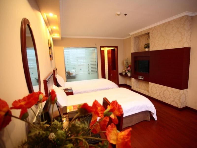 Greentree Inn Jiangsu Huaian Chuzhou Avenue Business Hotel Huai'an  Dış mekan fotoğraf