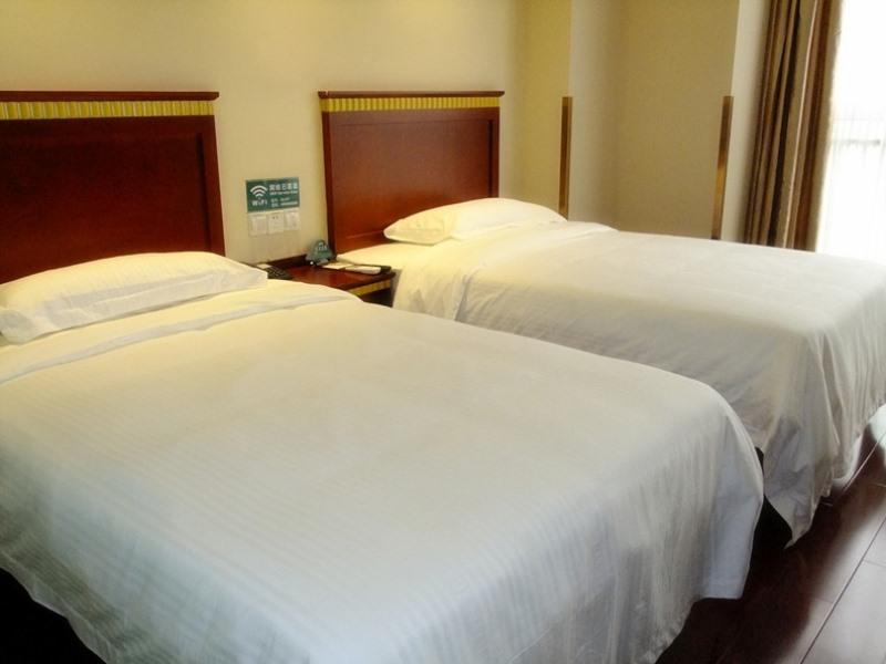 Greentree Inn Jiangsu Huaian Chuzhou Avenue Business Hotel Huai'an  Dış mekan fotoğraf