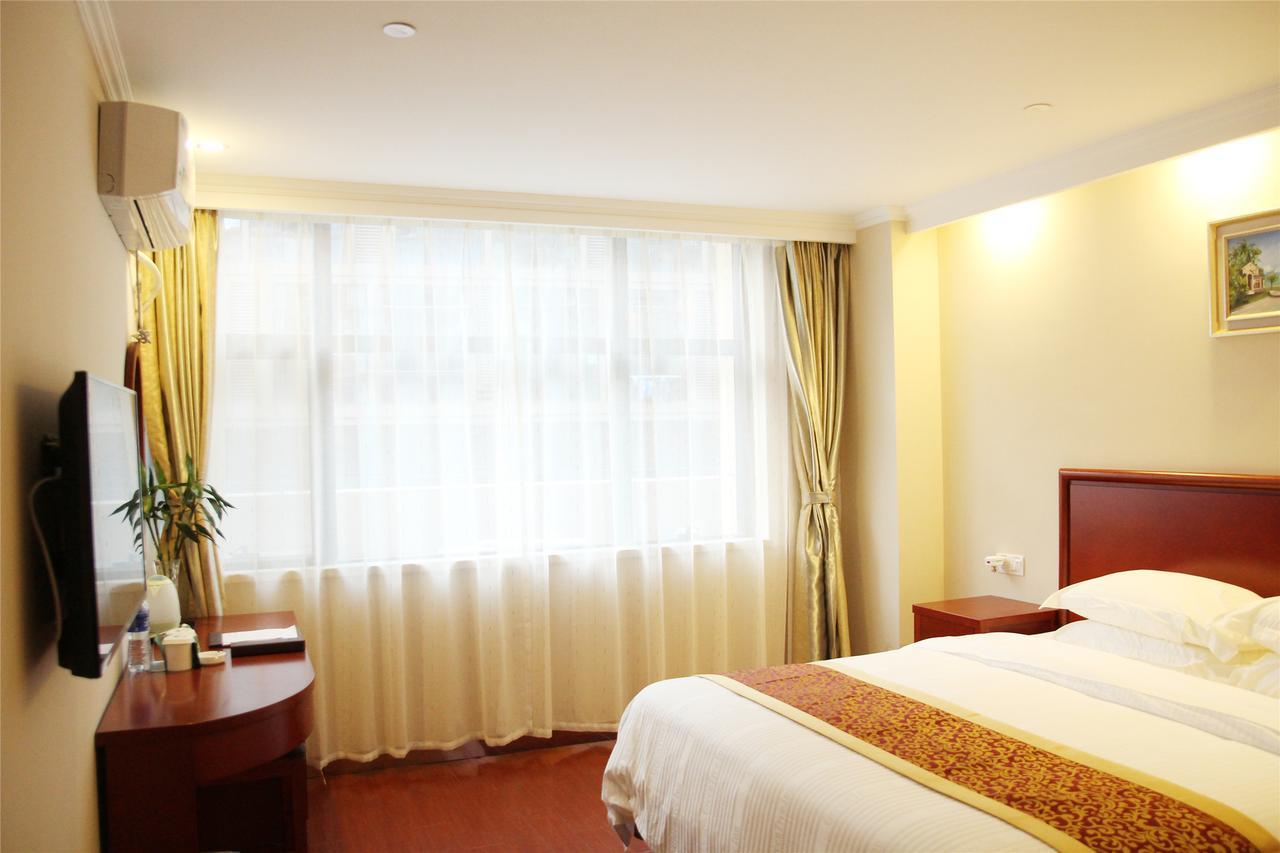 Greentree Inn Jiangsu Huaian Chuzhou Avenue Business Hotel Huai'an  Dış mekan fotoğraf