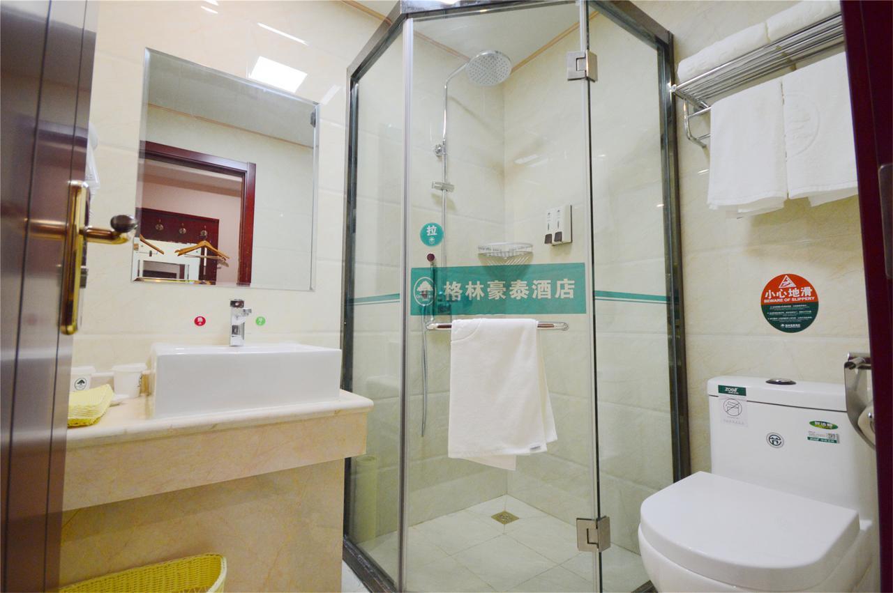 Greentree Inn Jiangsu Huaian Chuzhou Avenue Business Hotel Huai'an  Dış mekan fotoğraf
