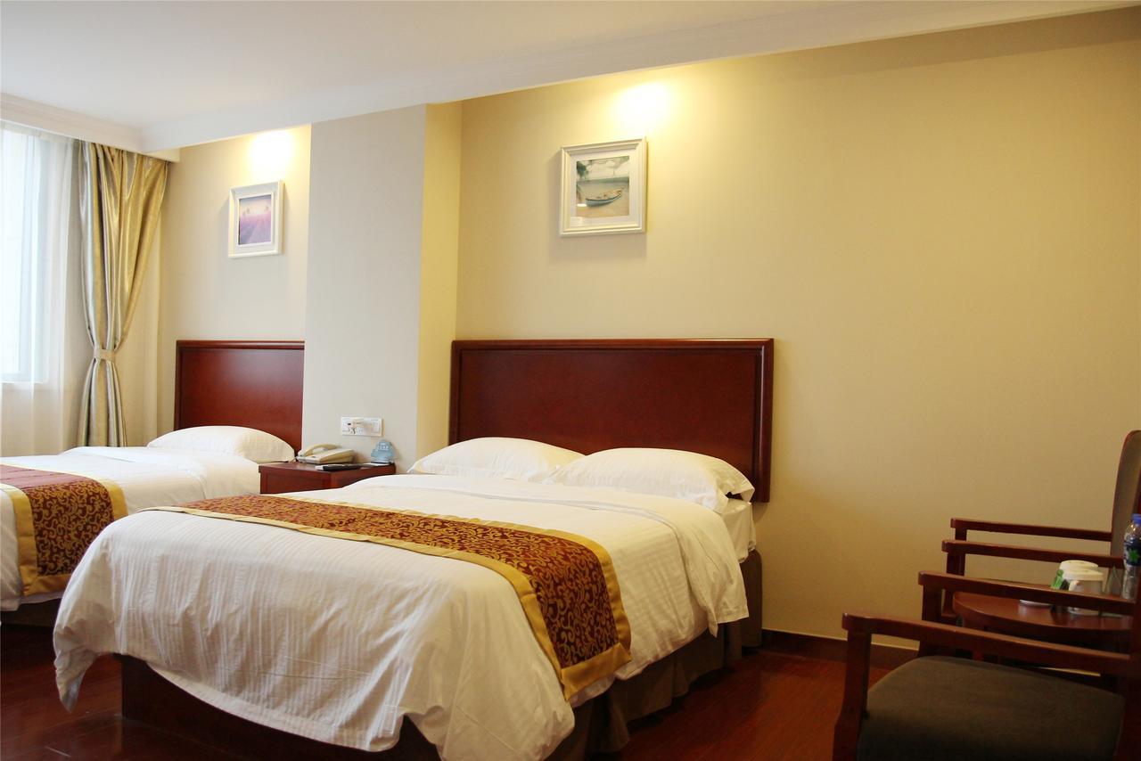Greentree Inn Jiangsu Huaian Chuzhou Avenue Business Hotel Huai'an  Dış mekan fotoğraf