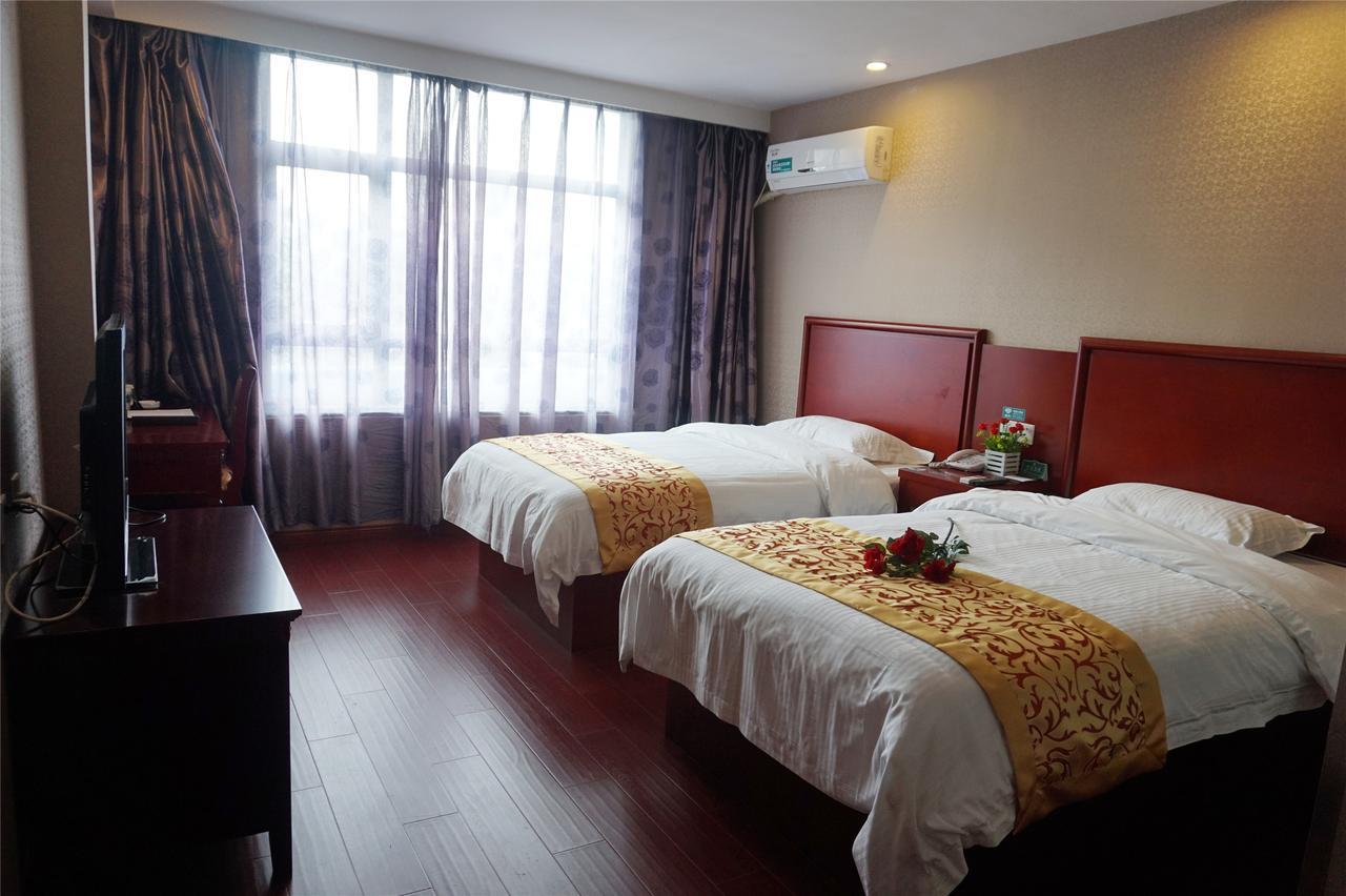Greentree Inn Jiangsu Huaian Chuzhou Avenue Business Hotel Huai'an  Dış mekan fotoğraf