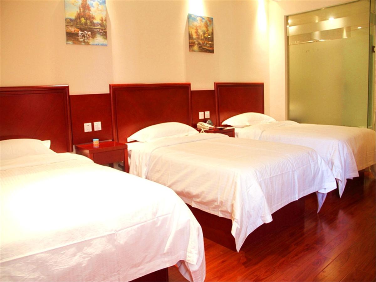 Greentree Inn Jiangsu Huaian Chuzhou Avenue Business Hotel Huai'an  Dış mekan fotoğraf