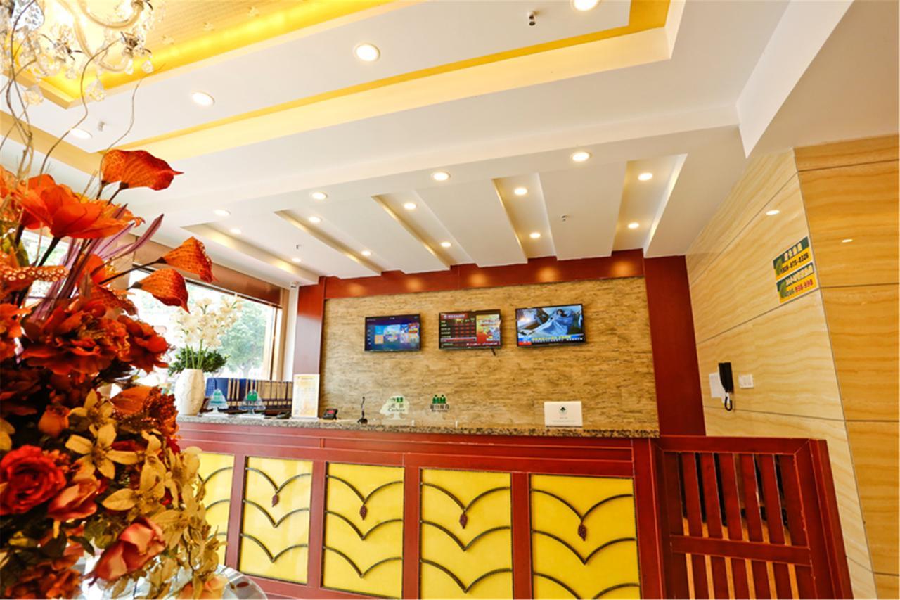 Greentree Inn Jiangsu Huaian Chuzhou Avenue Business Hotel Huai'an  Dış mekan fotoğraf
