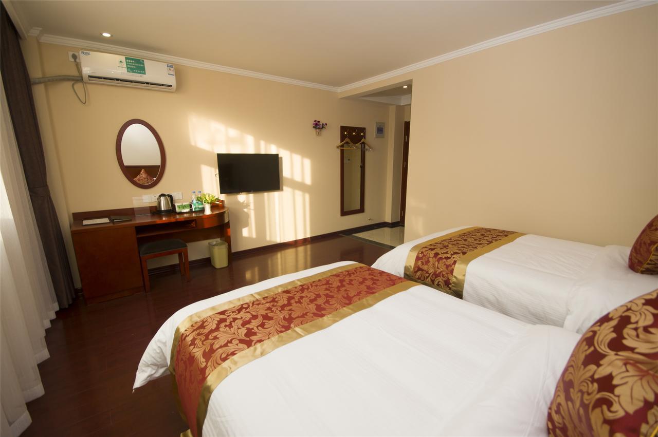 Greentree Inn Jiangsu Huaian Chuzhou Avenue Business Hotel Huai'an  Dış mekan fotoğraf