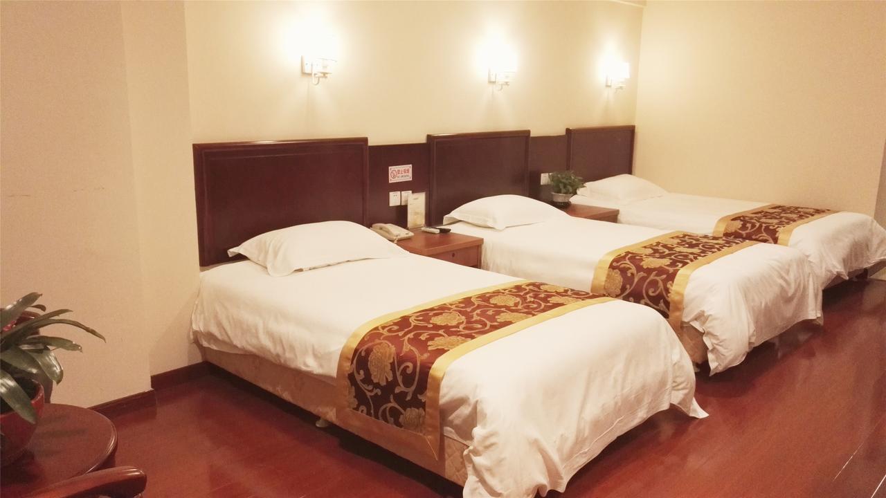 Greentree Inn Jiangsu Huaian Chuzhou Avenue Business Hotel Huai'an  Dış mekan fotoğraf